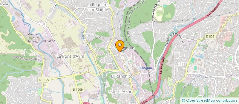 localisation de l'entreprise MONSIEUR RAFIK KAANICHE à CANNES