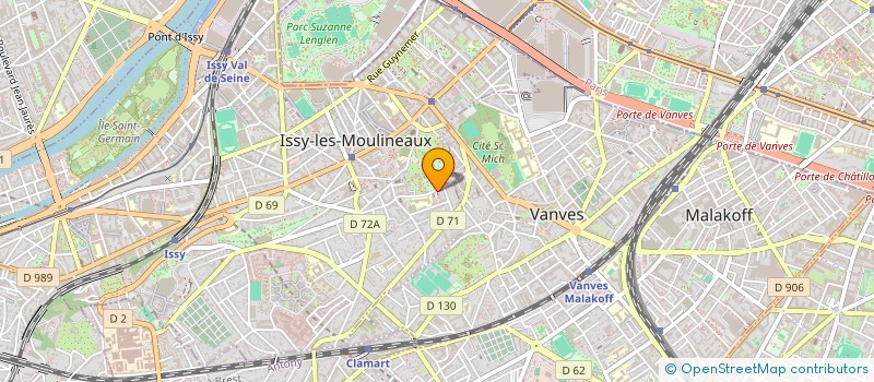 localisation de l'entreprise MONSIEUR RAFIK LACENE à ISSY-LES-MOULINEAUX