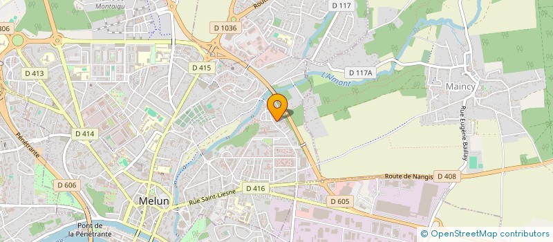 localisation de l'entreprise MONSIEUR RAFIK LAMOURI à MELUN