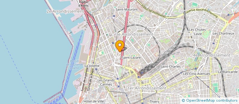 localisation de l'entreprise MONSIEUR RAFIK LOUNI à MARSEILLE