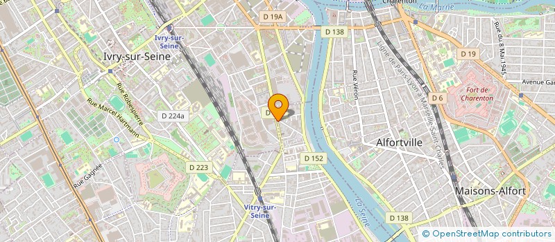 localisation de l'entreprise MONSIEUR RAFIK MAGRAOUL  VITRY-SUR-SEINE