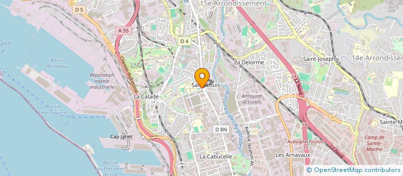 localisation de l'entreprise MONSIEUR RAFIK MDAHOMA à MARSEILLE