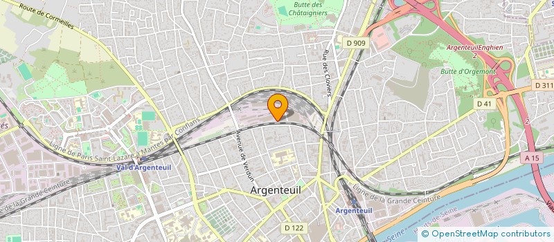localisation de l'entreprise MONSIEUR RAFIK NASSALI à ARGENTEUIL