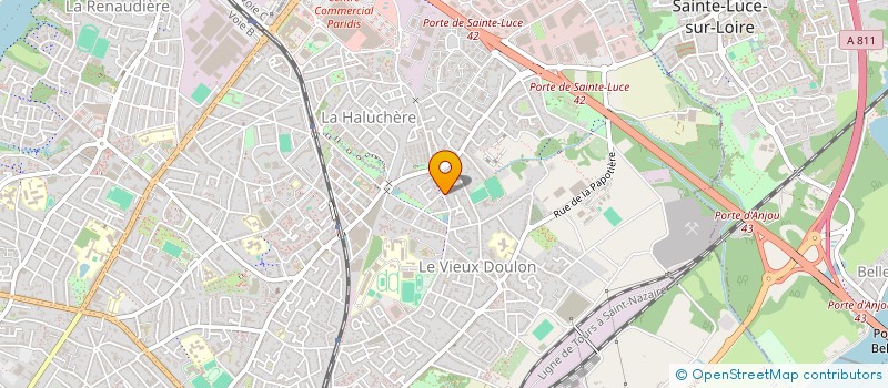 localisation de l'entreprise MONSIEUR RAFIK OMANAA à NANTES