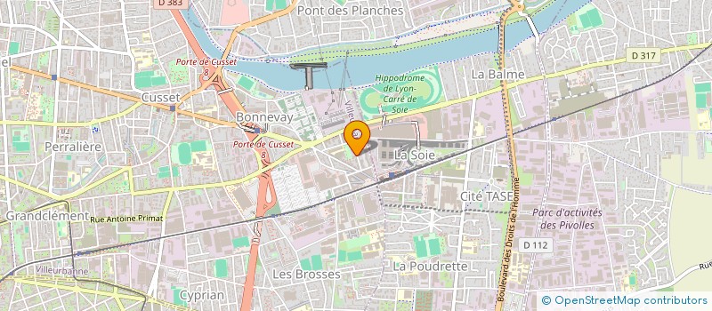 localisation de l'entreprise MONSIEUR RAFIK OUATAH  VILLEURBANNE