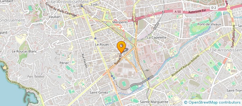 localisation de l'entreprise MONSIEUR RAFIK OURABAH à MARSEILLE