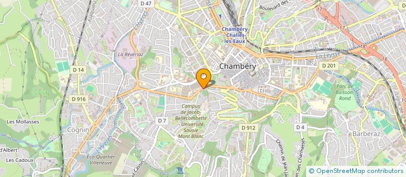 localisation de l'entreprise MONSIEUR RAFIK RAHMOUNI à CHAMBERY
