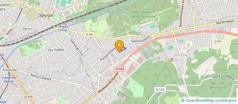 localisation de l'entreprise MONSIEUR RAFIK RAMDANI à LIVRY-GARGAN
