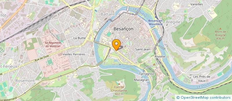 localisation de l'entreprise MONSIEUR RAFIK RAMOUL à BESANCON