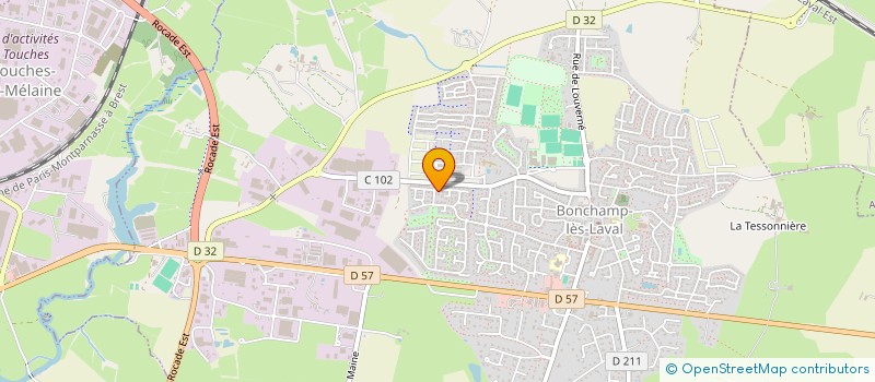 localisation de l'entreprise MONSIEUR RAFIK RJIBA à BONCHAMP-LES-LAVAL