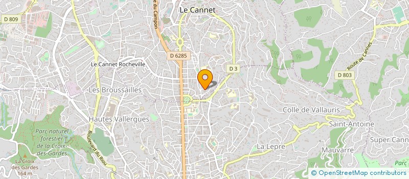 localisation de l'entreprise MONSIEUR RAFIK SAADI à LE CANNET
