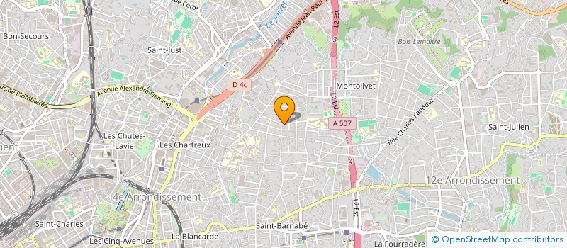 localisation de l'entreprise MONSIEUR RAFIK SAADI à MARSEILLE