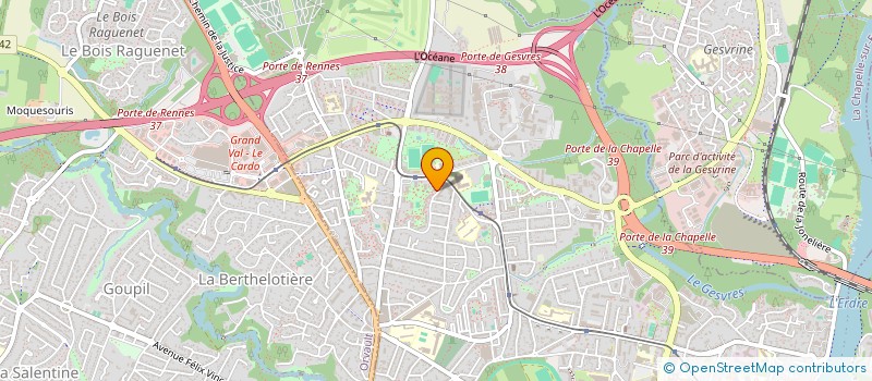 localisation de l'entreprise MONSIEUR RAFIK SAHRAOUI à NANTES