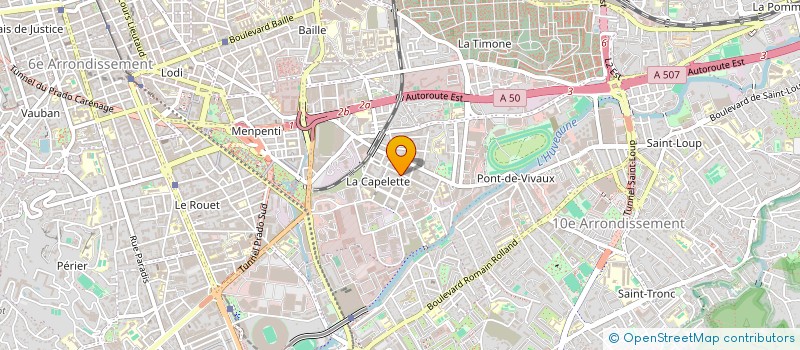 localisation de l'entreprise MONSIEUR RAFIK SALMA  MARSEILLE