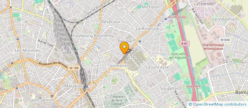 localisation de l'entreprise MONSIEUR RAFIK ZOUAOUI à TOULOUSE