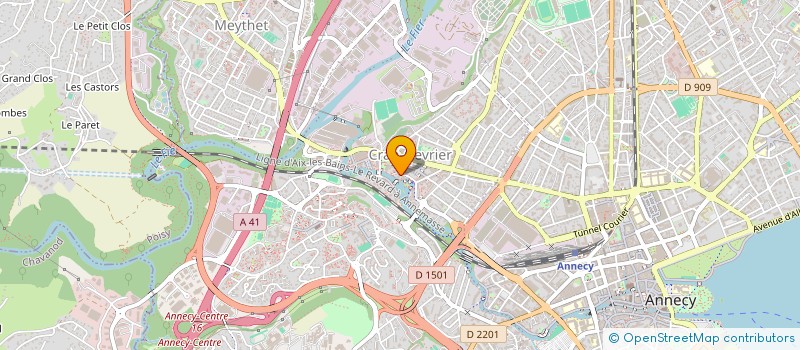 localisation de l'entreprise MONSIEUR RAFIK ZOUGHELECHE à ANNECY