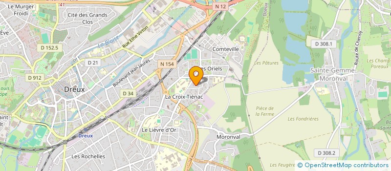localisation de l'entreprise MONSIEUR RAFIKUL ISLAM à DREUX