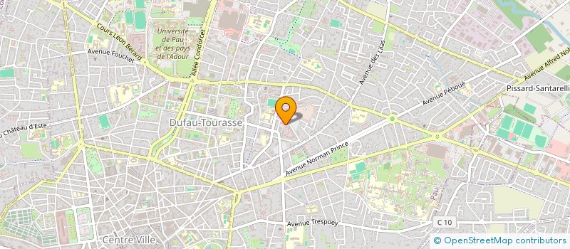 localisation de l'entreprise MONSIEUR RAFIQ DINKHA HANNA à PAU