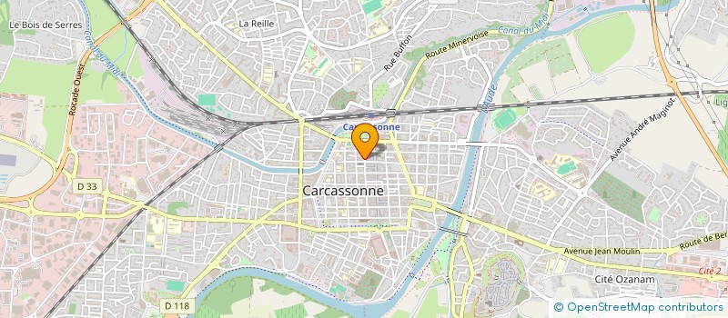 localisation de l'entreprise MONSIEUR RAFIQLLAH SAHAK à CARCASSONNE