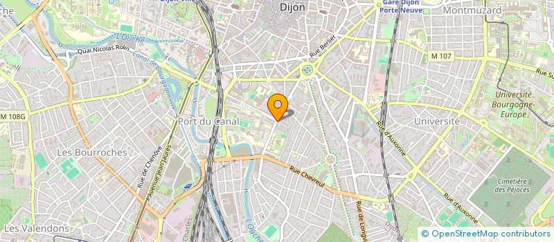 localisation de l'entreprise MONSIEUR RAFIQULLAH HAKIMI à DIJON