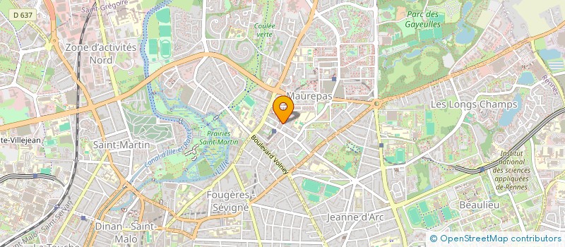 localisation de l'entreprise MONSIEUR RAFIQULLAH QADIRI  RENNES