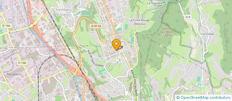 localisation de l'entreprise MONSIEUR RAFIULLAH AMARKHILL  CHAMBERY