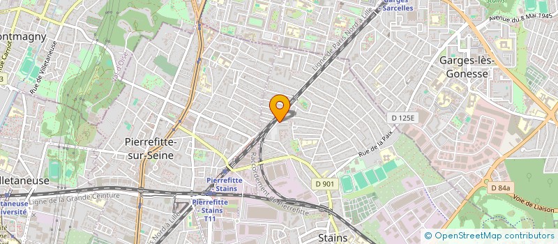 localisation de l'entreprise MONSIEUR RAFIULLAH HABIBI à STAINS