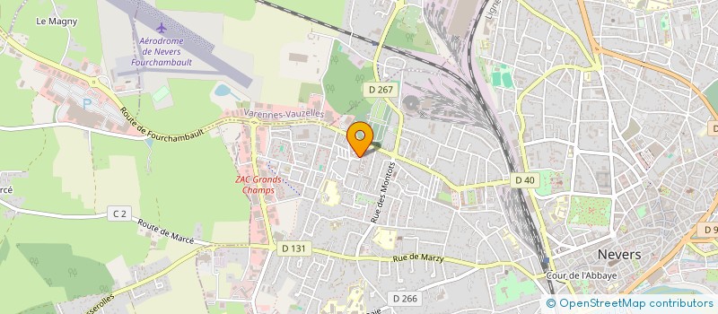 localisation de l'entreprise MONSIEUR RAFIULLAH HAMDARD à NEVERS