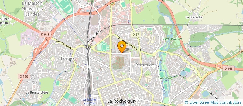 localisation de l'entreprise MONSIEUR RAFIULLAH HUSSAIN KHIL  LA ROCHE-SUR-YON