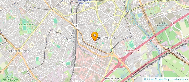 localisation de l'entreprise MONSIEUR RAFIULLAH SAIDKHEL à MONTPELLIER