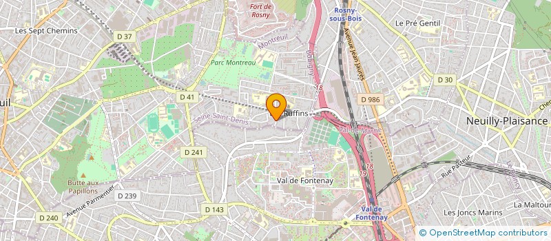 localisation de l'entreprise MONSIEUR RAGHAD AL MURRANI à MONTREUIL
