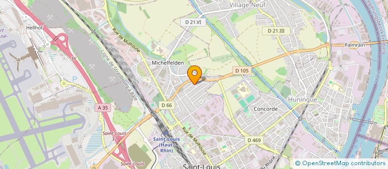 localisation de l'entreprise MONSIEUR RAGIP KURTAJ à SAINT-LOUIS
