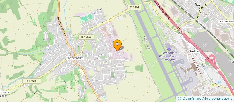 localisation de l'entreprise MONSIEUR RAGIP OSMANI  BLOTZHEIM