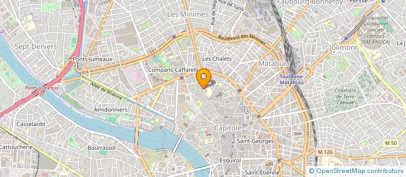 localisation de l'entreprise MONSIEUR RAHAD ANSWER AHMED à TOULOUSE