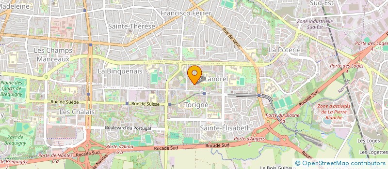 localisation de l'entreprise MONSIEUR RAHADI ASSANI  RENNES