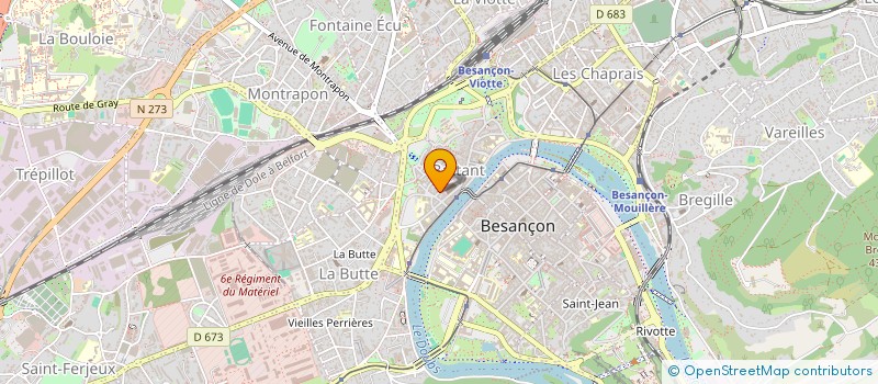 localisation de l'entreprise MONSIEUR RAHAMTALLAH BASHER ADAM à BESANCON