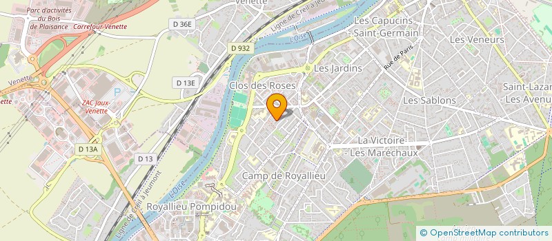 localisation de l'entreprise MONSIEUR RAHAT REHMAN  COMPIEGNE