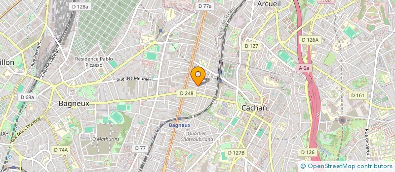 localisation de l'entreprise MONSIEUR RAHEEM DRAWAL  CACHAN