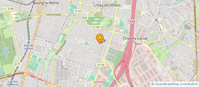 localisation de l'entreprise MONSIEUR RAHERINIRINA TOVOARIMINO  L'HAY-LES-ROSES