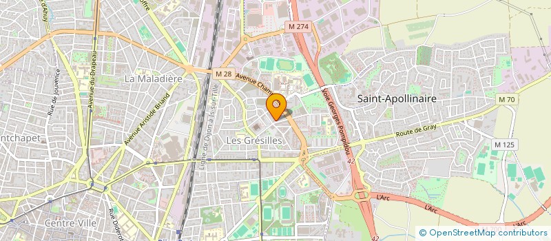localisation de l'entreprise MONSIEUR RAHHALI HABIBI à DIJON