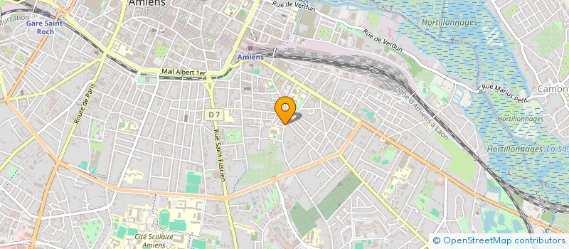 localisation de l'entreprise MONSIEUR RAHI AHMAD à AMIENS