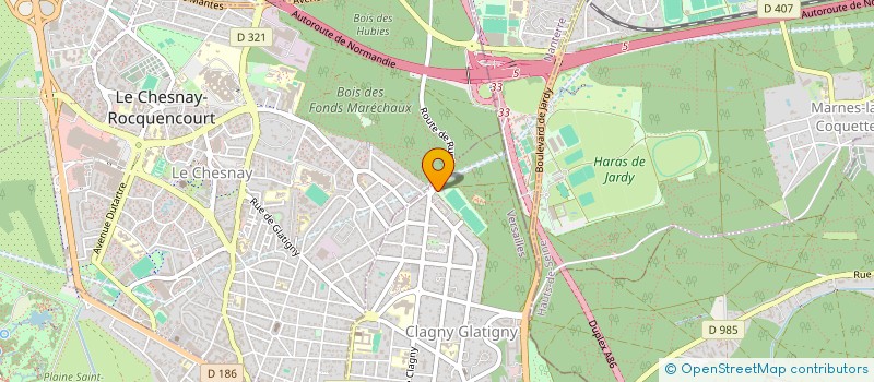 localisation de l'entreprise MONSIEUR RAHID TAGOUST à VERSAILLES