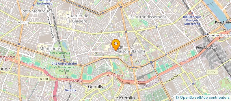 localisation de l'entreprise MONSIEUR RAHILAN RAVINDRAN  PARIS