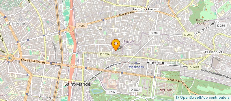 localisation de l'entreprise MONSIEUR RAHIM ABDUR à MONTREUIL