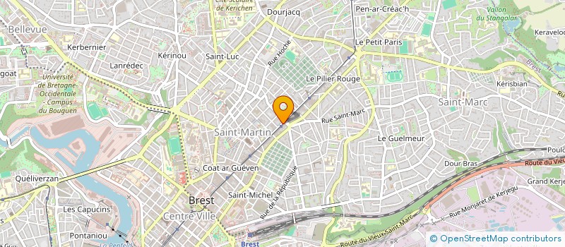 localisation de l'entreprise MONSIEUR RAHIM BOUNCEUR à BREST