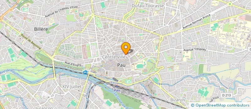 localisation de l'entreprise MONSIEUR RAHIM FAIZI  PAU