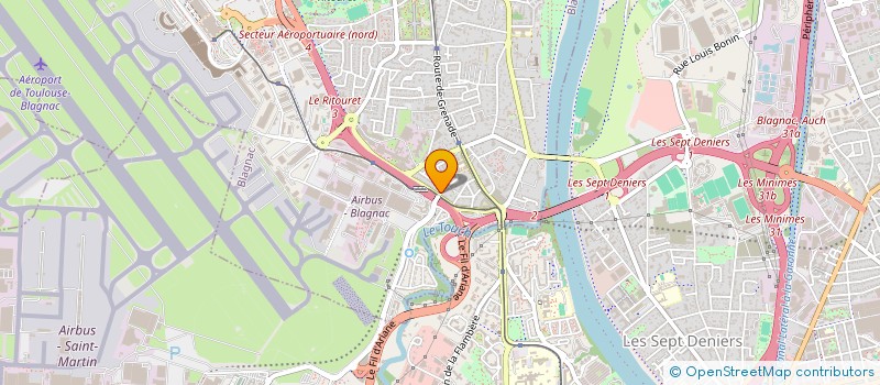 localisation de l'entreprise MONSIEUR RAHIM HASHIM  BLAGNAC