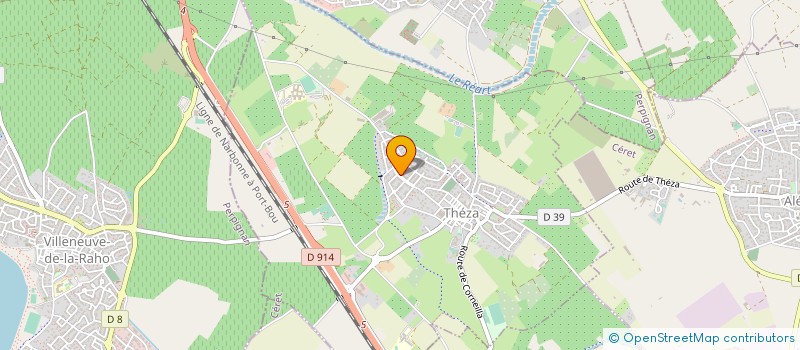 localisation de l'entreprise MONSIEUR RAHIM KHARKHACHE  THEZA