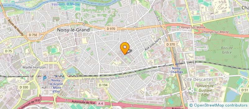 localisation de l'entreprise MONSIEUR RAHIM KOROMA  NOISY-LE-GRAND