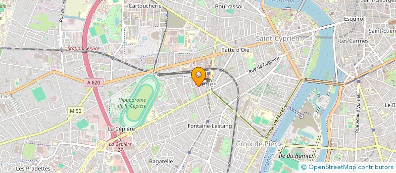 localisation de l'entreprise MONSIEUR RAHIM OUSSENI  TOULOUSE